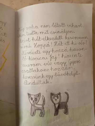 Kislányom rajza